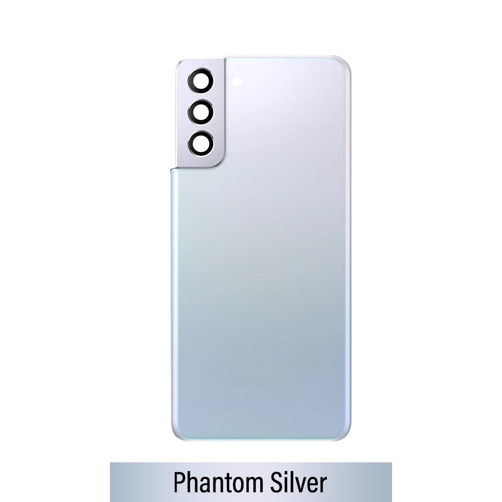 Red Rear Cover Glass For Samsung Galaxy S21 Plus G996-Phantom Silver Red Rear Cover Glass For Samsung Galaxy S21 Plus G996-Phantom Silver